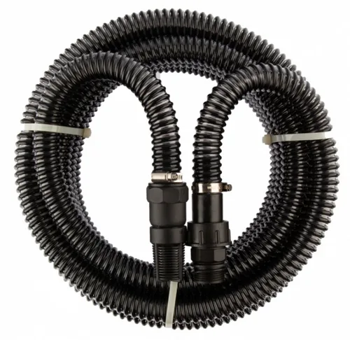 Шланг всасывающий DENZEL 1", фитинги, обратный клапан, 7м