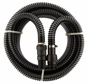 Шланг всасывающий DENZEL 1", фитинги, обратный клапан, 7м