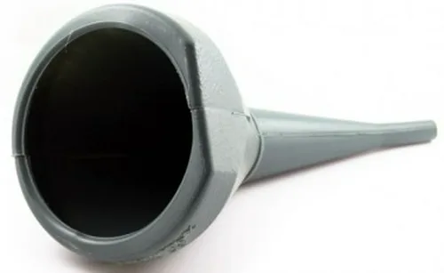 Воронка пластмассовая, для бензина большая с сеткой STELS  160мм