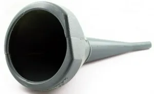 Воронка пластмассовая, для бензина большая с сеткой STELS  160мм