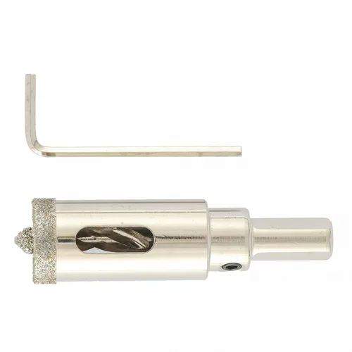 Сверло алмазное MATRIX по керамограниту, 20 х 67 мм, 3-гранный хвостовик