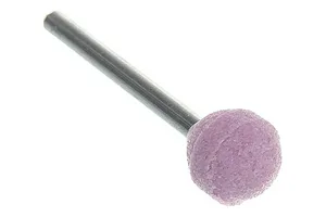 Шарошка абразивная MATRIX,  шар, 10x3, F80, 3шт