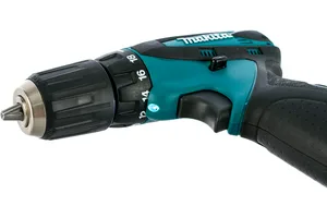 Дрель-шуруповерт аккум MAKITA DF 330 DWE, 10,8В, 2х1,3Ач, Li-ion, БЗП-10мм