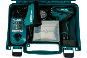 Дрель-шуруповерт аккум MAKITA DF 330 DWE, 10,8В, 2х1,3Ач, Li-ion, БЗП-10мм