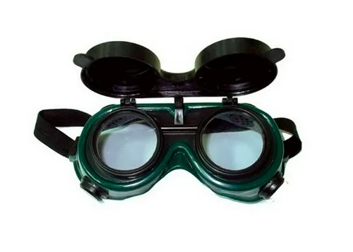 Очки газосварщика с откидными светофильтрами