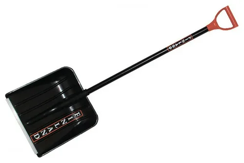 Лопата снеговая ЦИ Finland 1243, пласт., дер. черенок, 410х410мм.