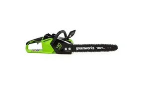 Пила аккум цепная GreenWorks GD40CS18, б/щет, 40V , 40 см, без АКБ и ЗУ