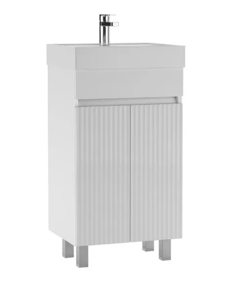 Тумба Фостер 50 Бриз без ящика + Раковина Фостер 50 АЙСБЕРГ