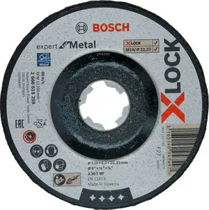 Круг обдирочный BOSCH X-LOCK, EF Metal 125x6 мм