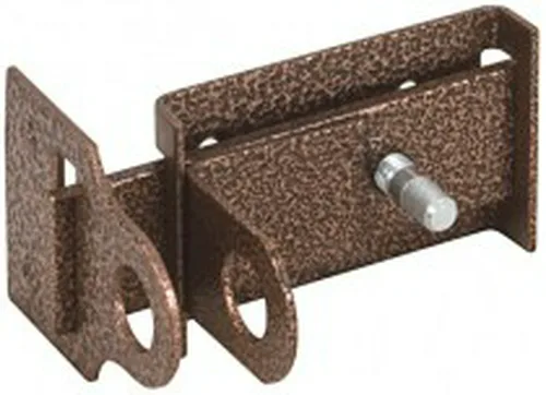 Задвижка FIT, с проушинами, медь