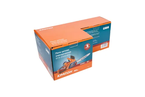 Пила цепная электрическая Кратон "Зверь машина" ECS-2000/450