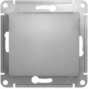Выключатель GLOSSA 1 кл, 10АХ, механизм, АЛЮМИНИЙ