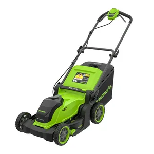 Газонокосилка аккумуляторная GreenWorks GD40LM411 (41см, 40В, 60л.)