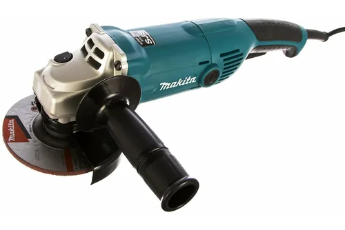 Машина шлифовальная угловая MAKITA GA 5021, 1050Вт, 125 мм,11000об\м,2.3кг,кор,муфта SJS,фикс вкл, ш
