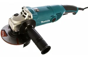 Машина шлифовальная угловая MAKITA GA 5021, 1050Вт, 125 мм,11000об\м,2.3кг,кор,муфта SJS,фикс вкл, ш