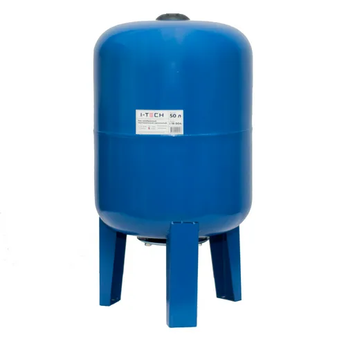 Бак мембранный I-TECH, 50л, каучук, верт., напольный