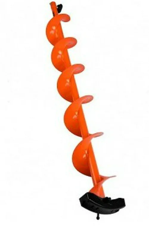 Шнек для бурения льда Мотошторм для шуруповерта 900х130мм, многовитковый.