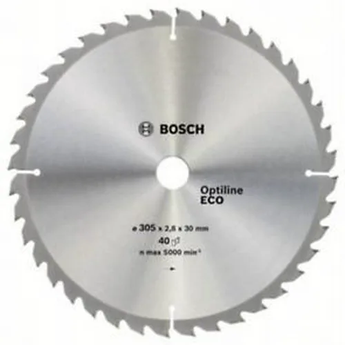 Диск пильный BOSCH OPTILINE ECO, 305х30 мм 40зуб