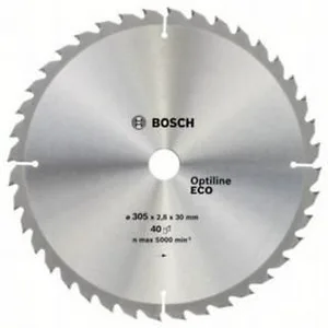 Диск пильный BOSCH OPTILINE ECO, 305х30 мм 40зуб