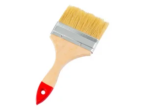 Кисть РемоКолор/Hobbi Стандарт плоск, для всех видов ЛКМ, нат щетина, дер ручка, 2-50мм