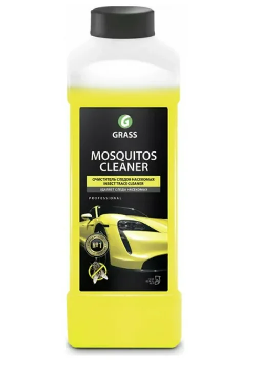 Шампунь GRASS Mosquitos Cleaner очиститель следов насекомых, 1л.