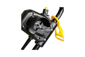 Газонокосилка электрическая CHAMPION EM3815 (1,6 кВт пласт+ткань травосб. 45л  шир.380мм выс.20-70мм, 11,5кг)