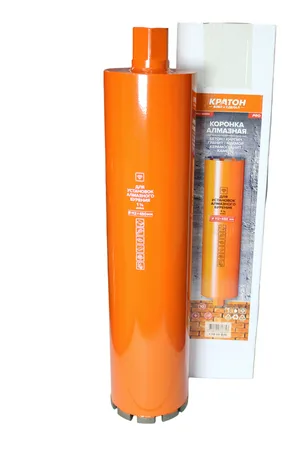 Коронка алмазная КРАТОН (112х450 мм; 1 1/4") для установок алмазного бурения