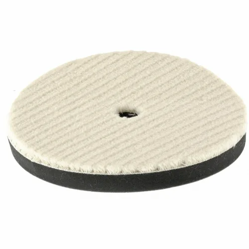 Насадка полировальная  MATRIX с липучкой, 180мм короткая плетеная шерстяная нить