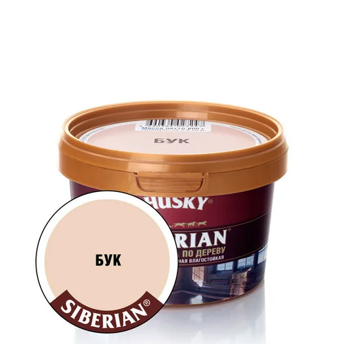 Шпатлевка HUSKY по дереву, бук 0,4кг (-20)