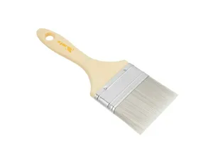 Кисть MATRIX плоская для лаков "Евро"3", искусственная щетина, деревянная ручка 3(75мм)