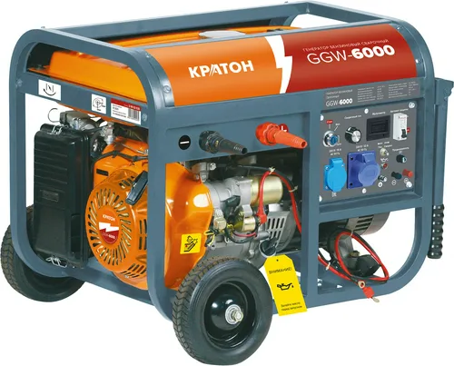 Генератор бензиновый сварочный КРАТОН GGW-6000