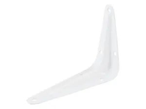 Уголок-кронштейн для полок 150х200мм, белый