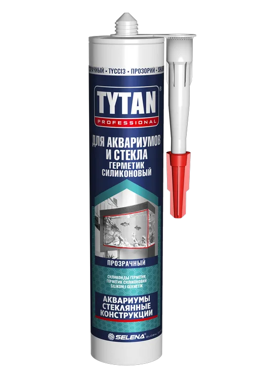 Герметик сил TYTAN Professional для аквариумов и стекла,бесцветный 280мл