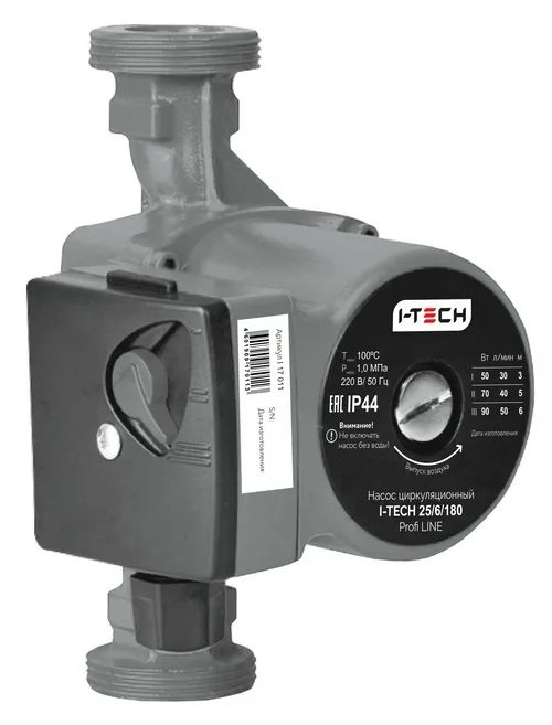 Насос циркуляционный I-TECH 25/6/180 Profi Line