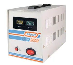 Стабилизатор напряжения ЭНЕРГИЯ с цифровым дисплеем АСН-2000 