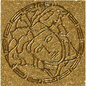 Плитка керам 7.6*7.6 GIROSP.MEDUSA GOLD