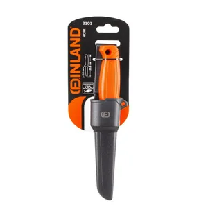 Нож туристический Finland нержавеющая сталь, пластиковые ножны, лезвие 100 мм