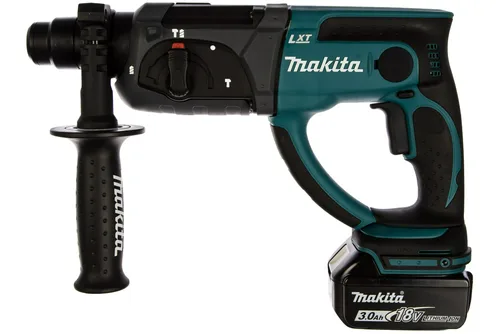 Перфоратор аккумуляторный MAKITA DHR202RF, 18В, 1х3АчLi-ion, 3 реж,1.9Дж