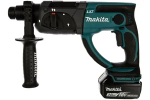 Перфоратор аккумуляторный MAKITA DHR202RF, 18В, 1х3АчLi-ion, 3 реж,1.9Дж
