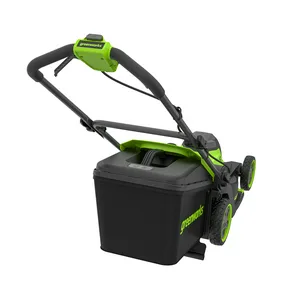 Газонокосилка аккумуляторная GreenWorks GD40LM411 (41см, 40В, 60л.)