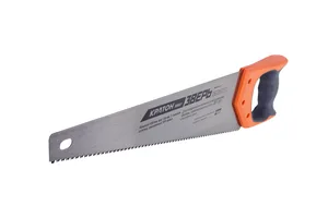 Ножовка Кратон HOBBY 450 мм шаг 3,6 мм 2-гранные закаленные ТВЧ зубья