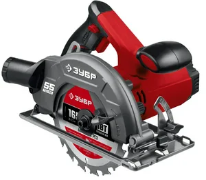 Пила дисковая ЗУБР ПД-55, 1300 Вт, d 165 мм