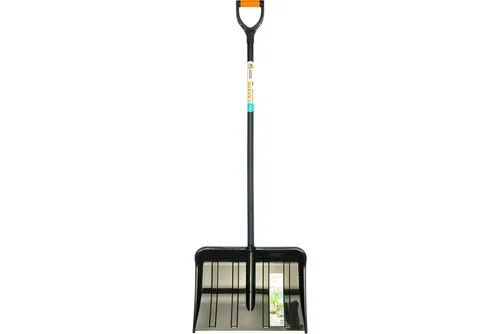 Лопата снеговая ЦИ Сахара 0364, пласт., дер. черенок, 490х380мм.