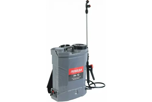 Опрыскиватель Победа РА-10, ранцевый, аккумуляторный, 10 л