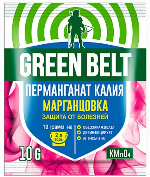 Антисептик Перманганат калия GREEN BELT, 100 г.