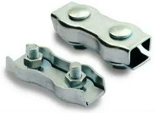 Зажим троса DUBLEX Zn D5, 1шт