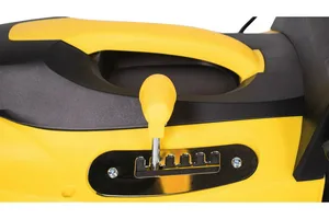 Газонокосилка электрическая CHAMPION EM3815 (1,6 кВт пласт+ткань травосб. 45л  шир.380мм выс.20-70мм, 11,5кг)