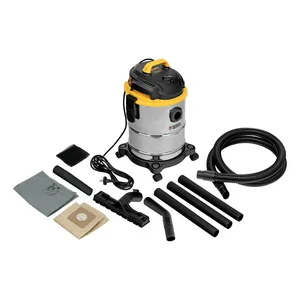 Пылесос строительный DENZEL SVC15, 1200 Вт, бак 15 л