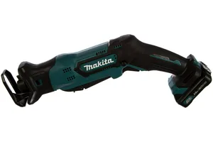 Пила сабельная аккумуляторная MAKITA JR103DWAE 10.8В,2х2АчLi-ion,0-3300об\м,ход-13мм,рез-50мм,1.3кг,чем, подс
