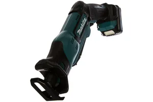 Пила сабельная аккумуляторная MAKITA JR103DWAE 10.8В,2х2АчLi-ion,0-3300об\м,ход-13мм,рез-50мм,1.3кг,чем, подс